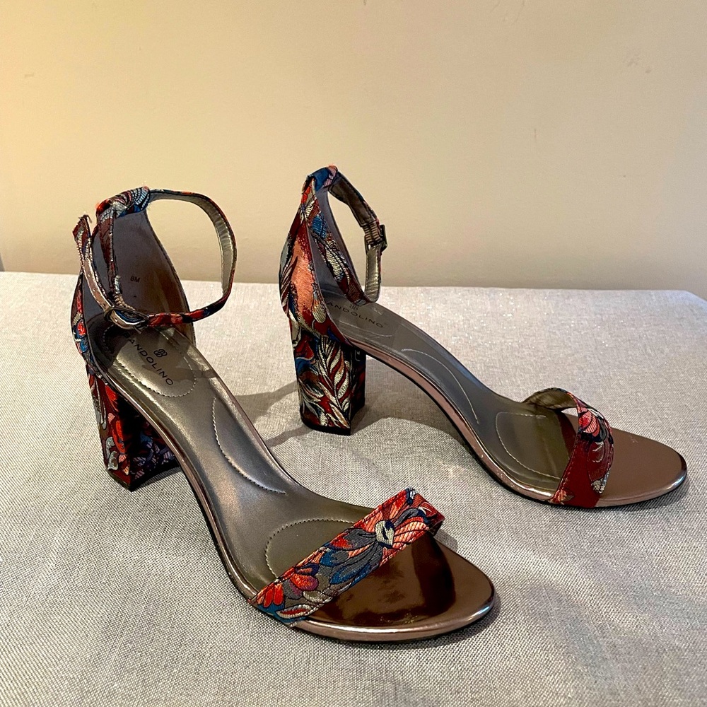 Bandolino Multicolor Floral Heels